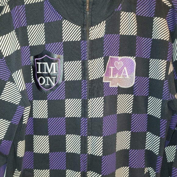 I'm On Hoodie Sweater Men's XL Purple - Picture 8 of 9